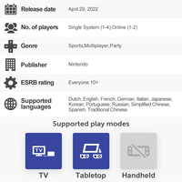 Nintendo Switch sport Nintendo Switch gry na konsolę Nintendo Switch OLED Lite obsługa konsoli TV i Tabletop tryb gry 2